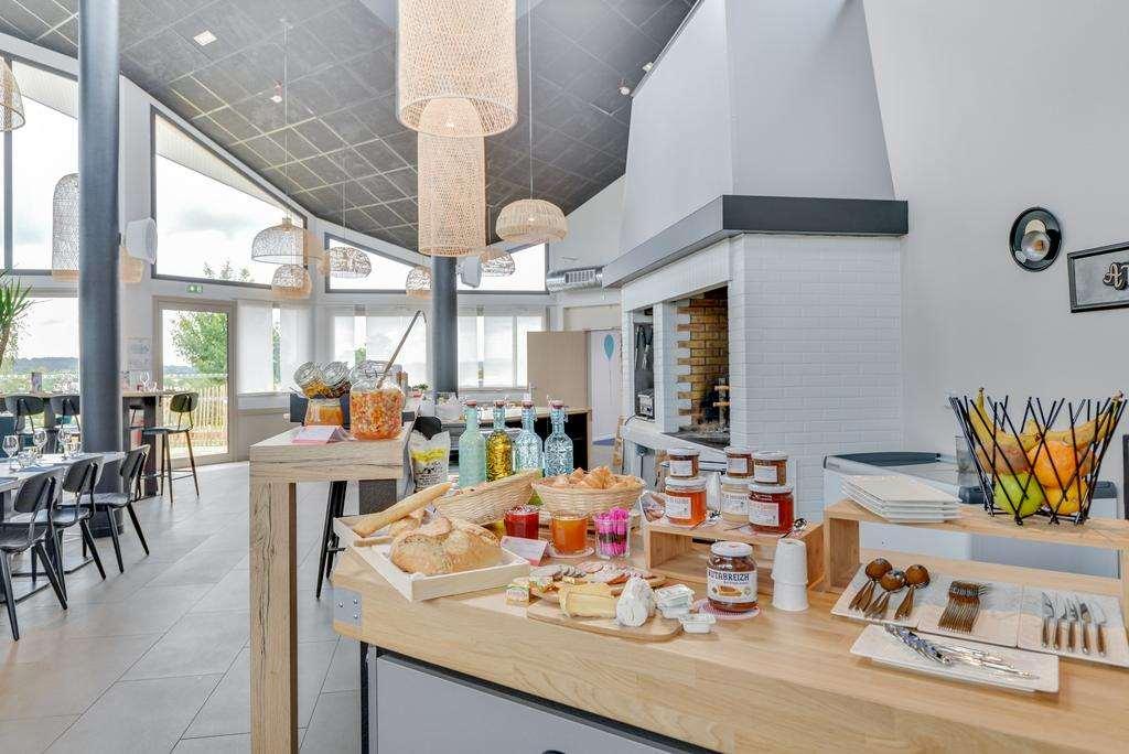 Brit Hotel Au Pays De Vitre Etrelles Nhà hàng bức ảnh
